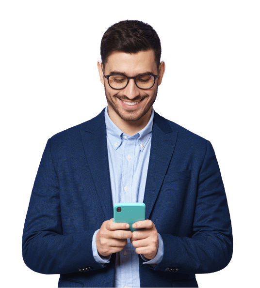 Мужчина с телефоном